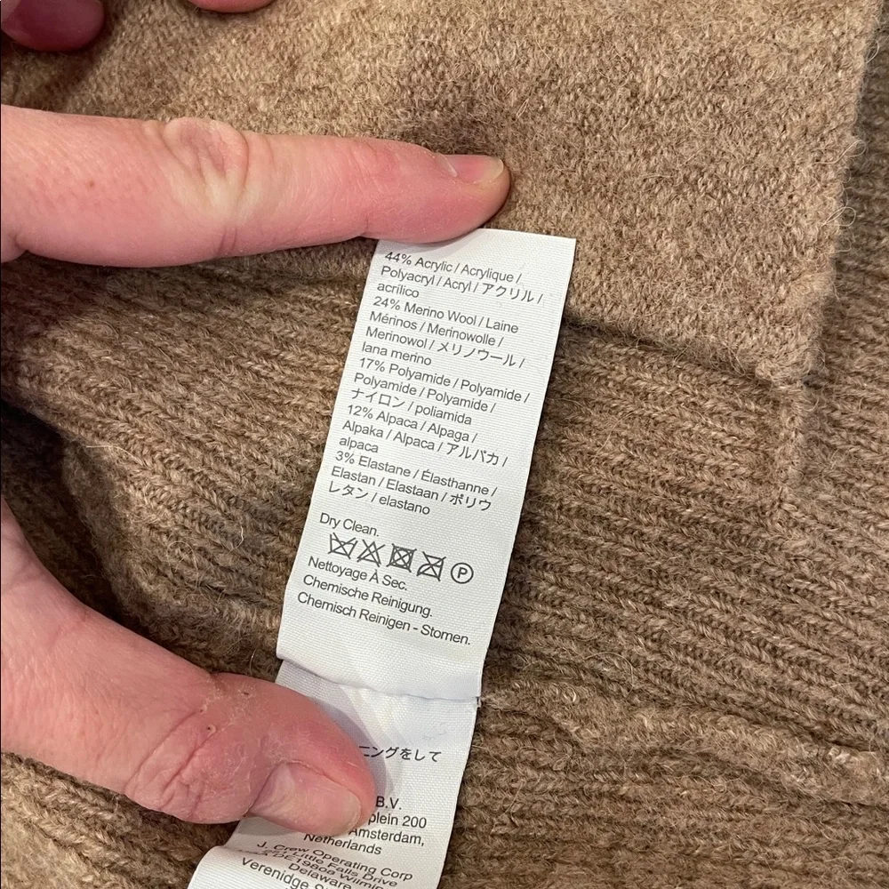 J. Crew Tan Knit Cardigan - Picture 3 of 3